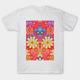 Prismatic Floral T-Shirt